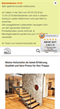 Mobile Screenshot of meine-holzstufen.de